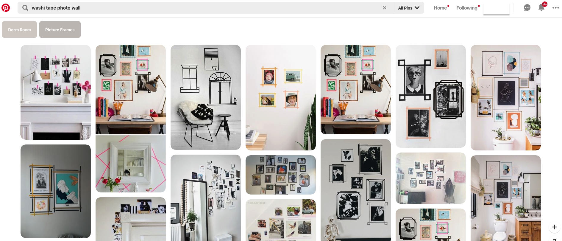 5 Ways to Hang Pictures without Damaging Your Walls - Artiv Photo Tiles by  Phototile